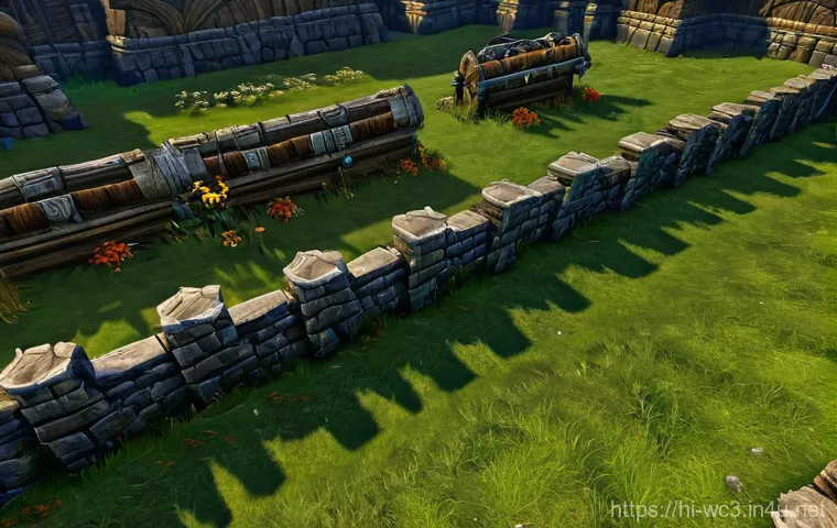 워크래프트3 팀플 전략 - Here are three detailed image generation prompts in English, inspired by the provided WarCraft 3 str...