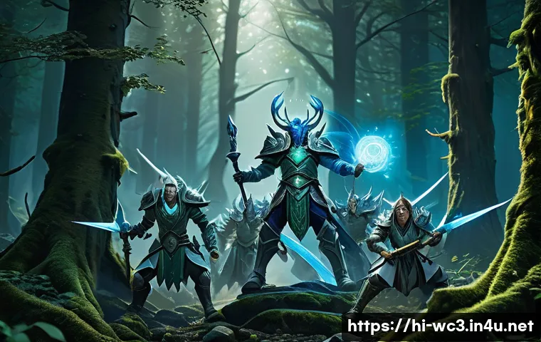 워크래프트3 나이트 엘프 전략 관련 이미지 1